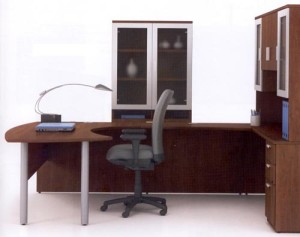 Morpheo Cockpit "U" Desk with Hutch and Storage Cabinet