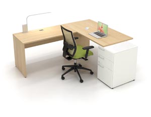 Lacasse C A Series "L" Desk