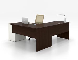 Lacasse C A Series Executive "L" Desk