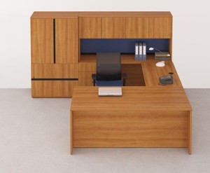 400e Collection "U" Desk with Hutch